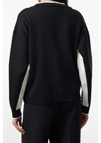 Kadın Modern Tarz Oversize V Yaka Triko Hırka fırsatları