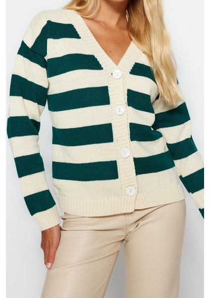 Kadın Modern Tarz Regular V Yaka Regular Triko Hırka modelleri