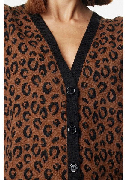 Kadın Modern Tarz Regular V Yaka Regular Triko Hırka fiyatları