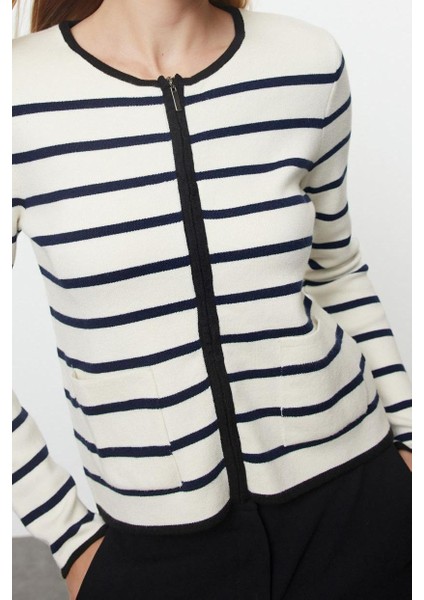 Kadın Modern Tarz Oversize Bisiklet Yaka Triko Hırka modelleri