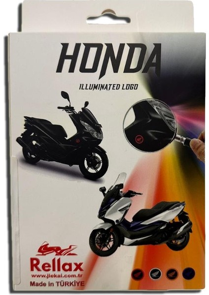 Honda Işıklı Logo / Kırmızı / fiyatları