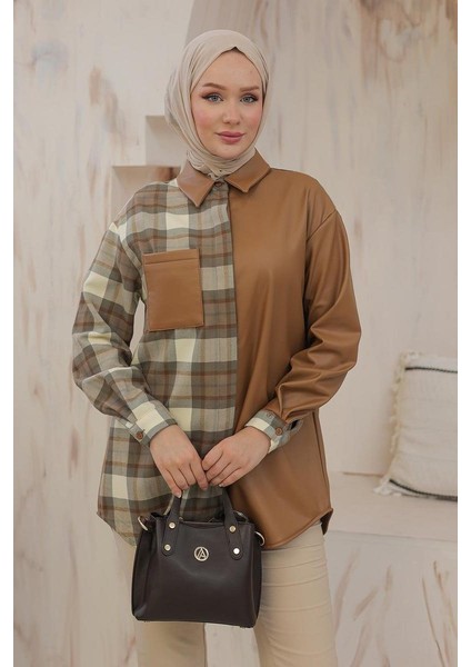 Armine 24KT405 Arm Trend Tunik Taba