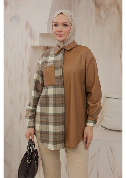 Armine 24KT405 Arm Trend Tunik Taba