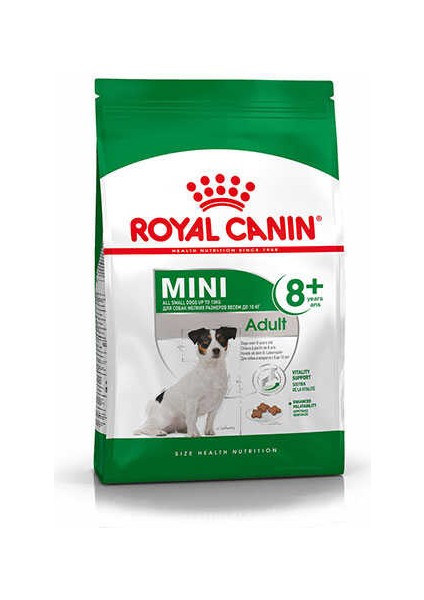 Mini Adult 8+ Küçük Irk Yaşlı Köpek Maması 2 kg fiyatları