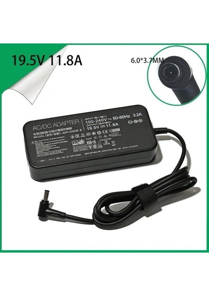Asus Tuf Gaming Uyumlu 19.5V 11.8A 230W 6.0x3.7 Adaptör Şarj Cihazı 230W