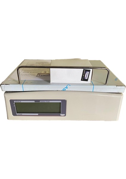 Nht 30 kg /5 gr Elektronik Şarjlı Terazi (Bakanlık Onaylı-Mühürlenebilir) %100 Yerli Üretim