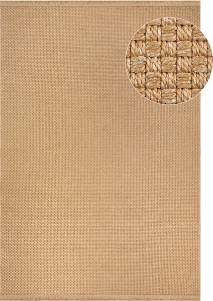 Dokuma Kaymaz Taban Dekoratif Bej Jüt Halı Jüt Kilim Yıkanabilir Örme Kilim indirimleri
