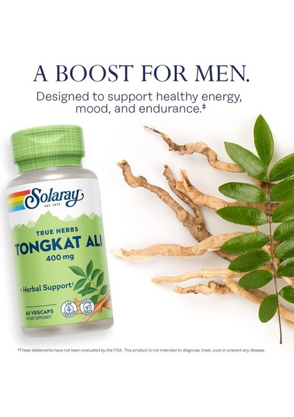 Tongkat Alı 400 Mg 60 Veg Capsul