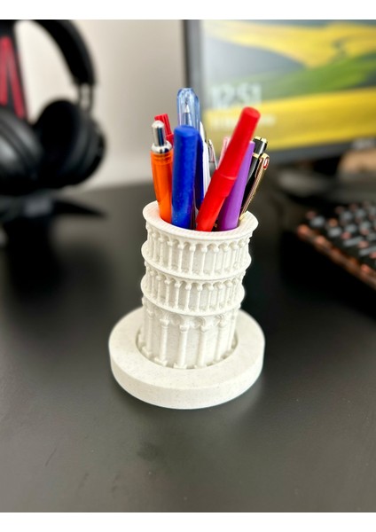 Pisa Kulesi Kalemlik Mermer Görünümlü