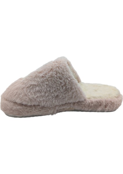 Cloudstep Kadın Peluş Ev Terliği - Lila-Beyaz - 37 modelleri