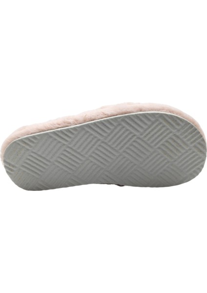 Cloudstep Kadın Peluş Ev Terliği - Lila-Beyaz - 37 fırsatları