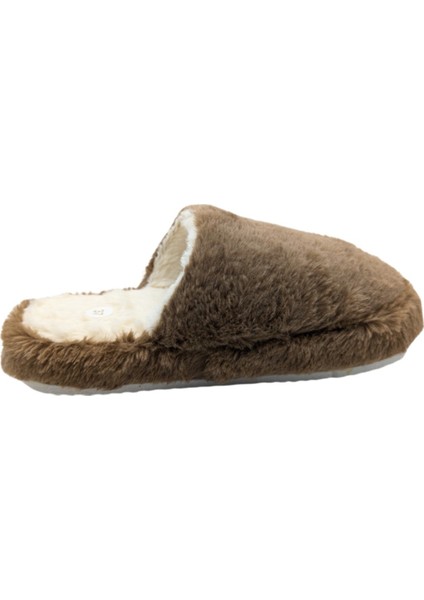 Cloudstep Kadın Peluş Ev Terliği - Kahverengi - 39 modelleri