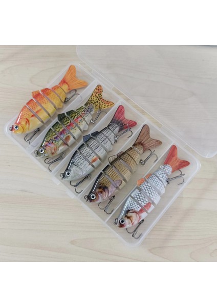 Suni Balık Yemi 10 cm 19 gr Gerçekçi Kıvrak RAPALA - 5 Adet Kutulu