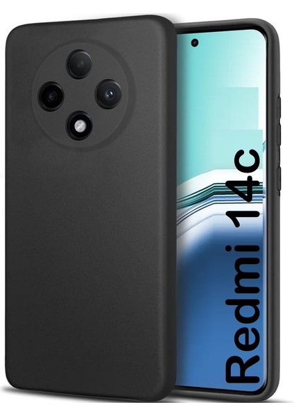 Xiaomi Redmi 14C Kılıf Esnek Yumuşak Silikon Tam Koruma Telefon Kılıfı Kapak