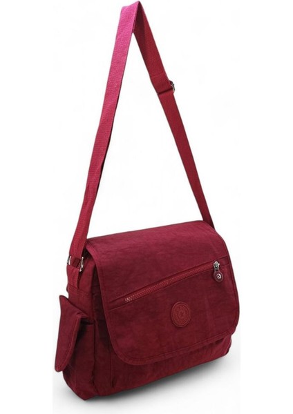 Kadın Postacı Omuz Okul Çantası Klinkır Çapraz Askılı Çok Cepli Su Itici Hafif Kumaş 30*25 cm fiyatları