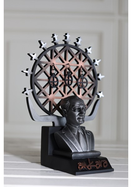 Atatürk Hitit Güneşi Temalı Biblo