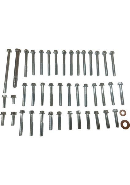Cub 50 - 100 - 110 - 125 Motor Blok Vida Seti ( 44 Parça )