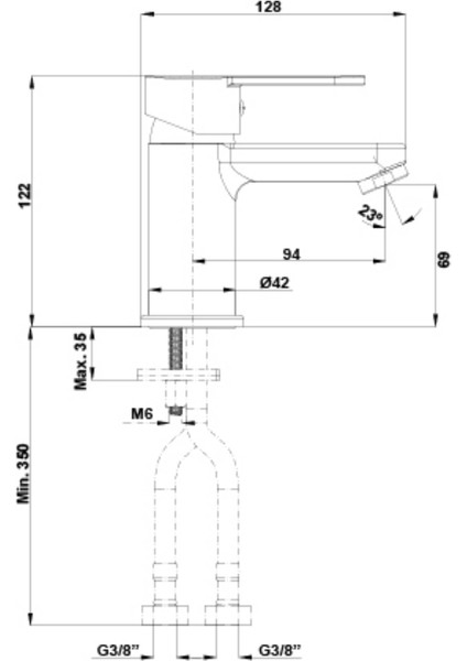 Gala Teza Lavabo Bataryası Krom G3852000