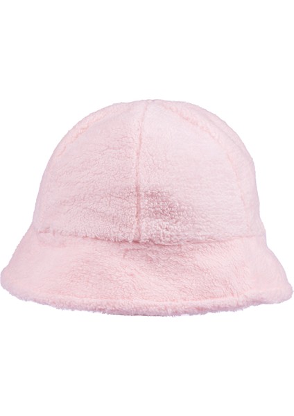 4-8 Yaş Peluş Fötr Kız Çocuk Peluş Fötr Şapka