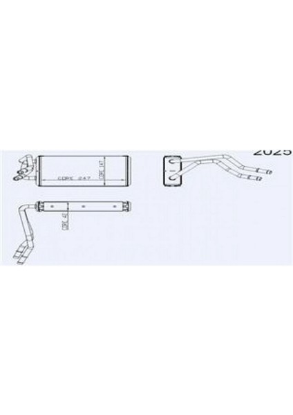 Kalorifer Radyatoru Transit V347 06 Klimali 12
