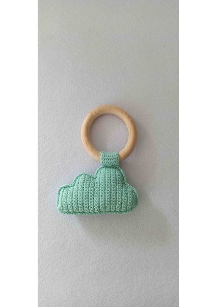 Amigurumi Bulut Diş Kaşıyıcı Mavi