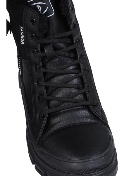 Mp 242-2246ZN Kadın Kürklü Kışlık Düz Bot modelleri