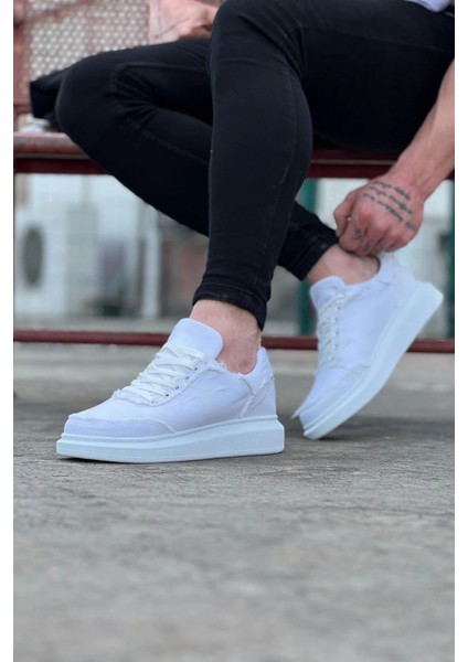 WG018 Beyaz Kot Kumaş Erkek Casual Ayakkabı fiyatları