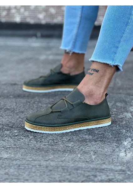 WG015 Haki Erkek Casual Ayakkabı modelleri