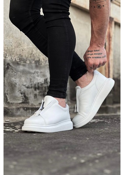 WG010 Beyaz Cilt Erkek Casual Ayakkabı fiyatları