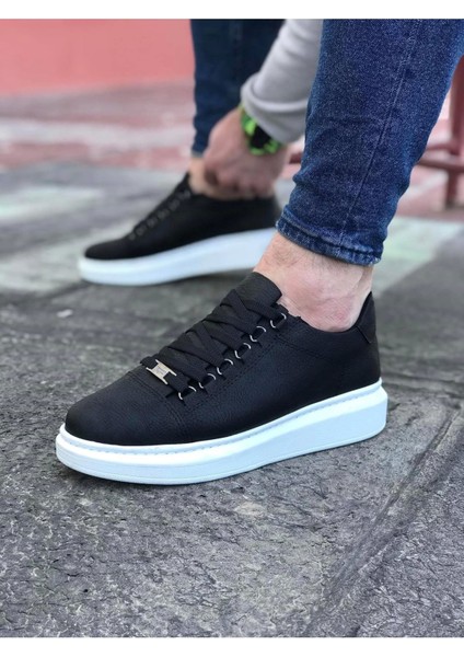 WG08 Siyah Erkek Casual Ayakkabı
