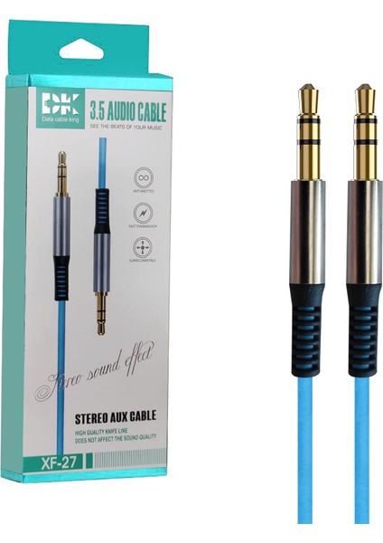 Aux Kablosu 3.5mm 1.2mt Escom Xf-27