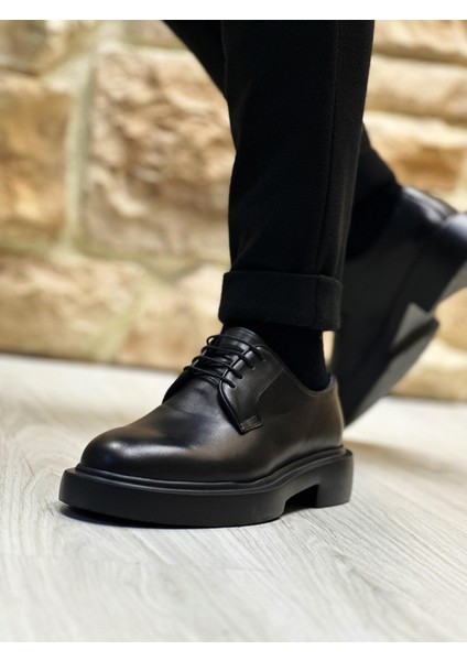 3293 Mat Siyah Erkek Casual Ayakkabı