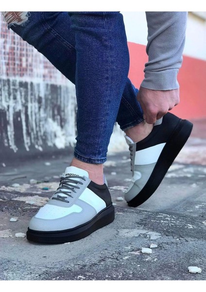 WG011 Beyaz Kömür Erkek Casual Ayakkabı fiyatları