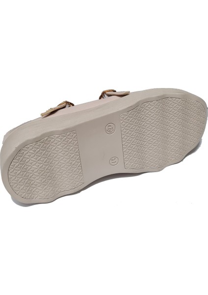 Bilek Bağlı Kalın Taban Taşlı Loafer Ayakkabı 702165-Z fırsatları