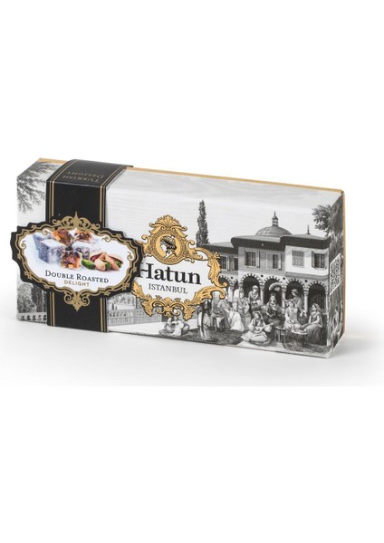 Hatun Istanbul | Özel Kutuda Duble Antep Fıstıklı Çifte Kavrulmuş Türk Lokum (Turkish Delight) 180 gr modelleri