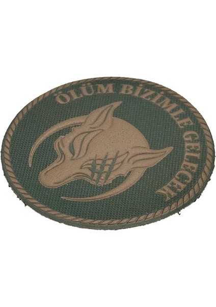 Ölüm Bizimle Gelecek Peç - Tactical Airsoft Patch Arma modelleri