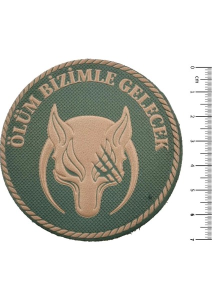 Ölüm Bizimle Gelecek Peç - Tactical Airsoft Patch Arma fırsatları