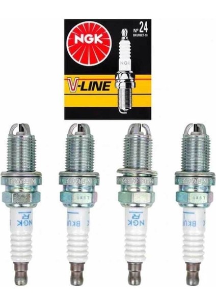Vw Passat B 5.5 1.6 Benzinli Buji Seti 2001-2005 Ngk 3 Tırnak V-Line Özel Seri