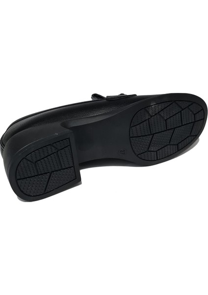 Topuklu Aksesuarlı Kadın Loafer Ayakkabı 0094016-Z fırsatları