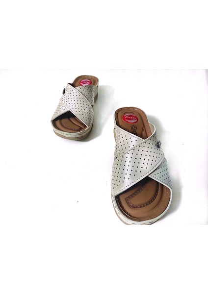 Anatomic Full Deri Terlik Taraklı Ayaklara Topuk Dikeninet Anne Terliği indirimleri