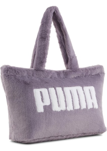 Core Fur Shopper Çanta Mor 09065602