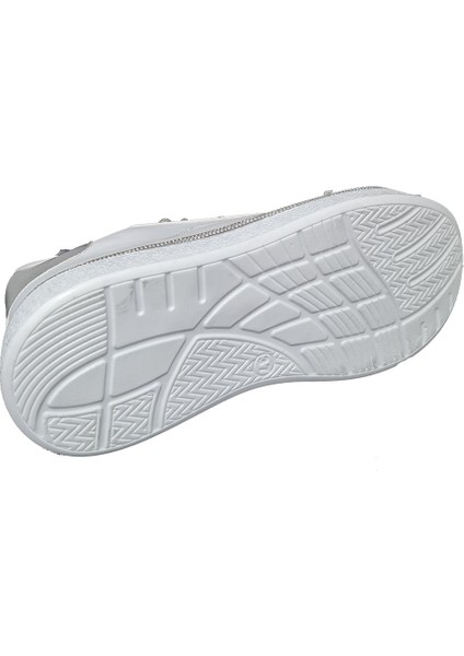 Bağcık Taşlı Kalın Taban Taşlı Sneaker Ayakkabı 702169-Z fırsatları