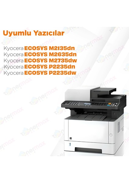 Kyocera TK-1150 Muadil Toneri 2'li Paket / Ecosys P2200 / M2135 / P2235 / M2735