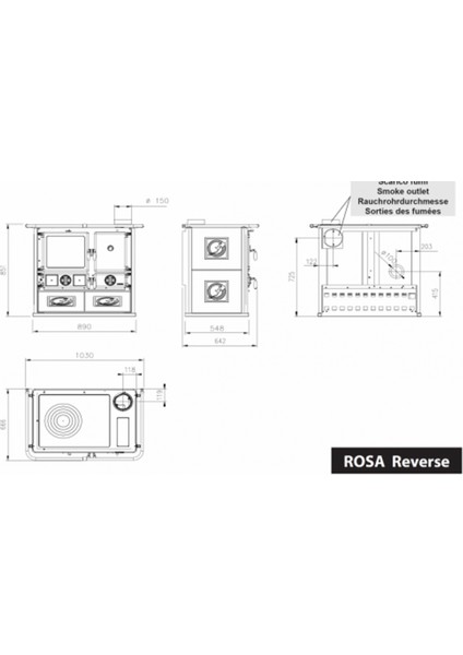 La Nordica Rosa Reverse 2 0 Kuzine Soba Kırmızı 7015070