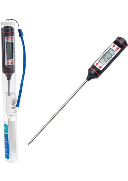 Powermaster PM-4516 Cep Tipi Daldırmalı Termometre Mutfak Tipi Yemek Saplamalı Termometre