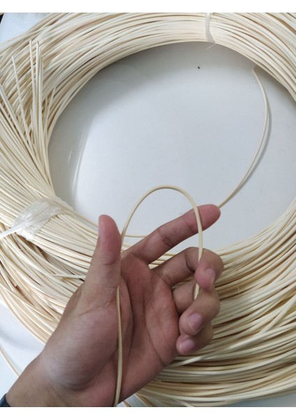 Rattan Kor Ipi 3 mm Doğal Ip Sepet Ipi Naturel 1 kg