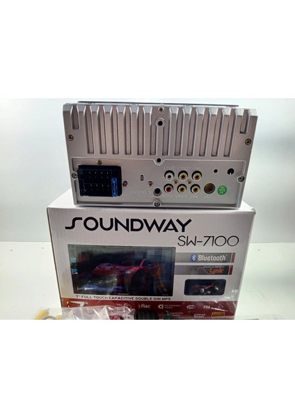 Double Teyp – Soundway SW-7100 7″ Ekranlı Teyip – Park Kamerası Hediyeli
