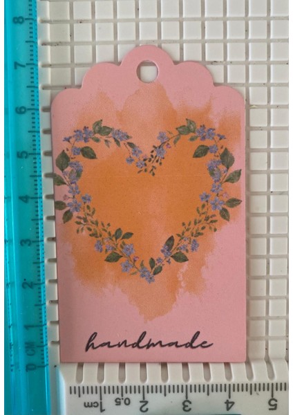 Unutma Beni Çiçeği Desen Baskılı Kolye Küpe Hediye Paket Sallantı Kartı 4,5cmx7,5cm-25 Adet fırsatları