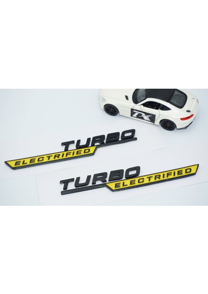 Benz Turbo Electrified Çamurluk Yanı Sarı Logo Amblem fiyatları