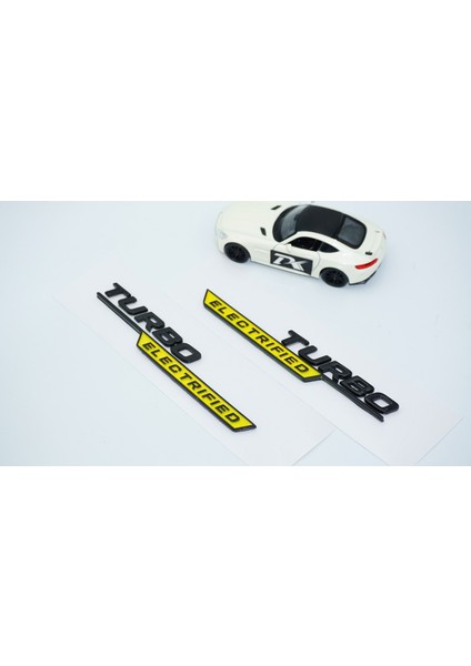 Benz Turbo Electrified Çamurluk Yanı Sarı Logo Amblem fırsatları